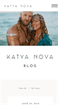 Mobile Screenshot of katyanovablog.com